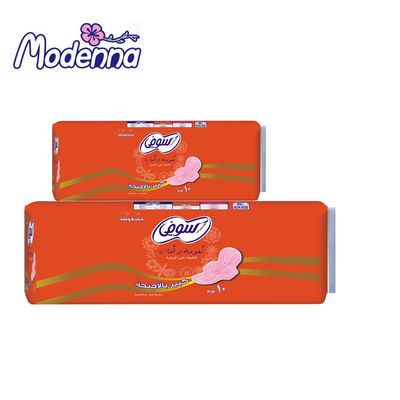 Хорошая цена. Хлопка женщин санитарной салфетки пользы ночи пусковые площадки устранимого Breathable менструальные онлайн