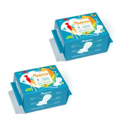 Хорошая цена. Обломока аниона женщин салфетки Biodegradable санитарные прокладывают противобактериологический хлопок онлайн