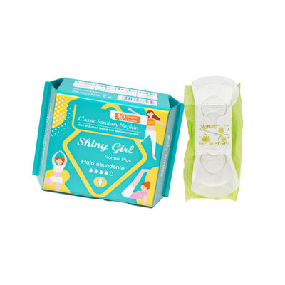 Хорошая цена. Самый продаваемый высококачественный дешевый нетканый ткань санитарный салфетка 245 мм одноразовый хлопчатобумажный Lady Pad онлайн