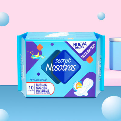 Хорошая цена. Новый дизайн Бесплатные образцы одноразовые ночные прокладки длинные 285 мм для женщин санитарные салфетки онлайн