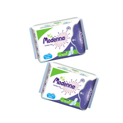 Хорошая цена. Хорошая проницаемость Ультрапоглощающая прямоугольная хлопчатобумажная санитарная салфетка с непроницаемым клеем онлайн