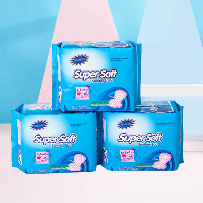 Хорошая цена. Органическое хлопок прозрачное ядро быстро поглощающие санитарные салфетки для женщин с крыльями онлайн