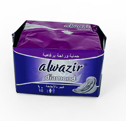 Хорошая цена. Одноразовые дышащие хлопковые гигиенические прокладки с суперабсорбцией, 3D-защитой от протекания, крылышками для женщин онлайн