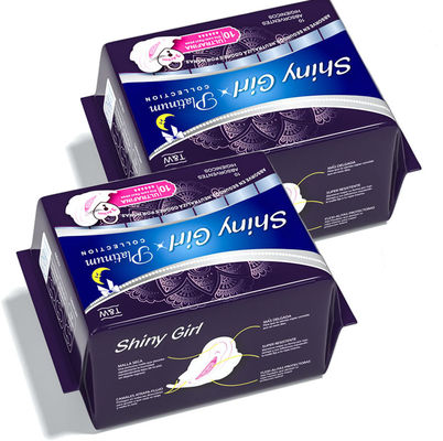 Breathable, который подогнали салфетки мягкого 100% хлопок санитарной салфетки пользы ночи санитарные