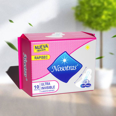 Частный маркированный сверхпоглощающий сверхтонкий санитарный полотенце комфортная поверхность санитарный салфетка с крыльями