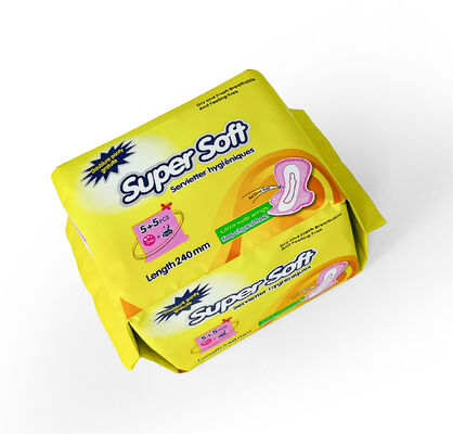 Хорошая цена. High Quality and Low Price Daily Breathable Polymer Absorbent Material Blue Print Ladies Sanitary Napkin Pads онлайн